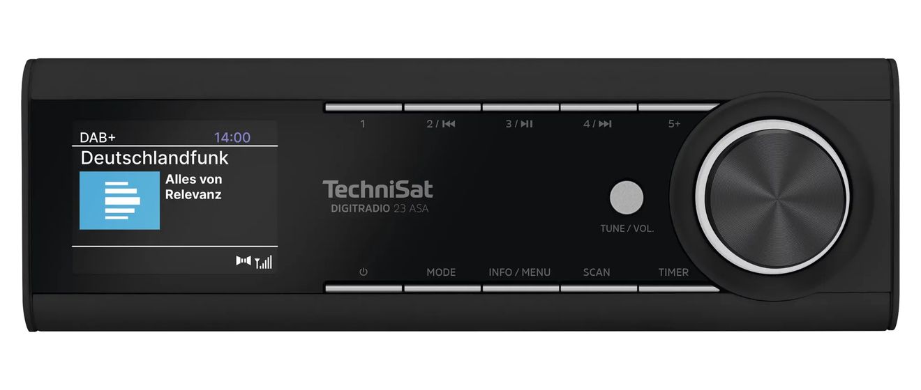 DigitRadio 23 ASA Bluetooth DAB+, FM Radio Küche  (Schwarz) 