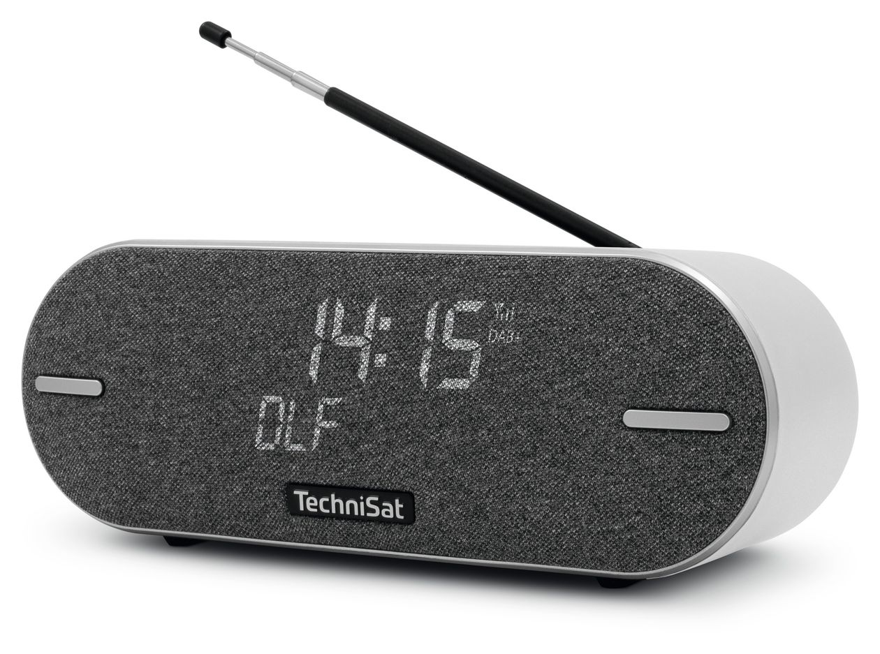 DigitRadio BT2 Bluetooth DAB+, FM Radio Tragbar Wasserabweisend IPX5  (Grau) 