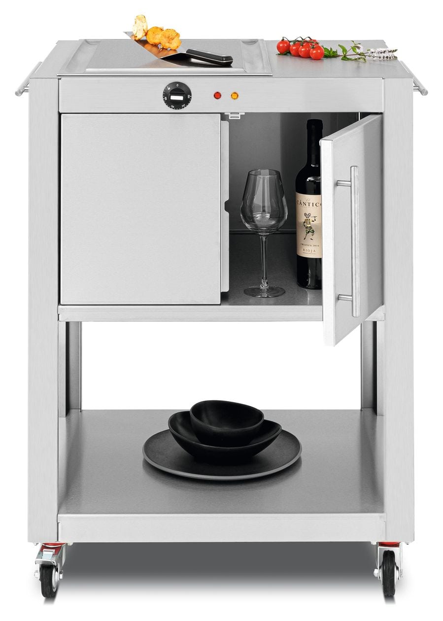 Teppinox GW2000 Basic 1 Zone(n) 2000 W mit 480 x 410 mm Fläche  (Edelstahl) 