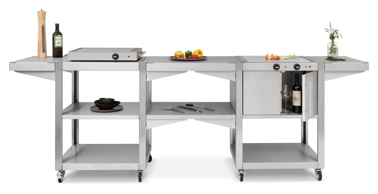 Teppinox GW3000 Basic 2 Zone(n) 3000 W mit 480 x 410 mm Fläche  (Edelstahl) 