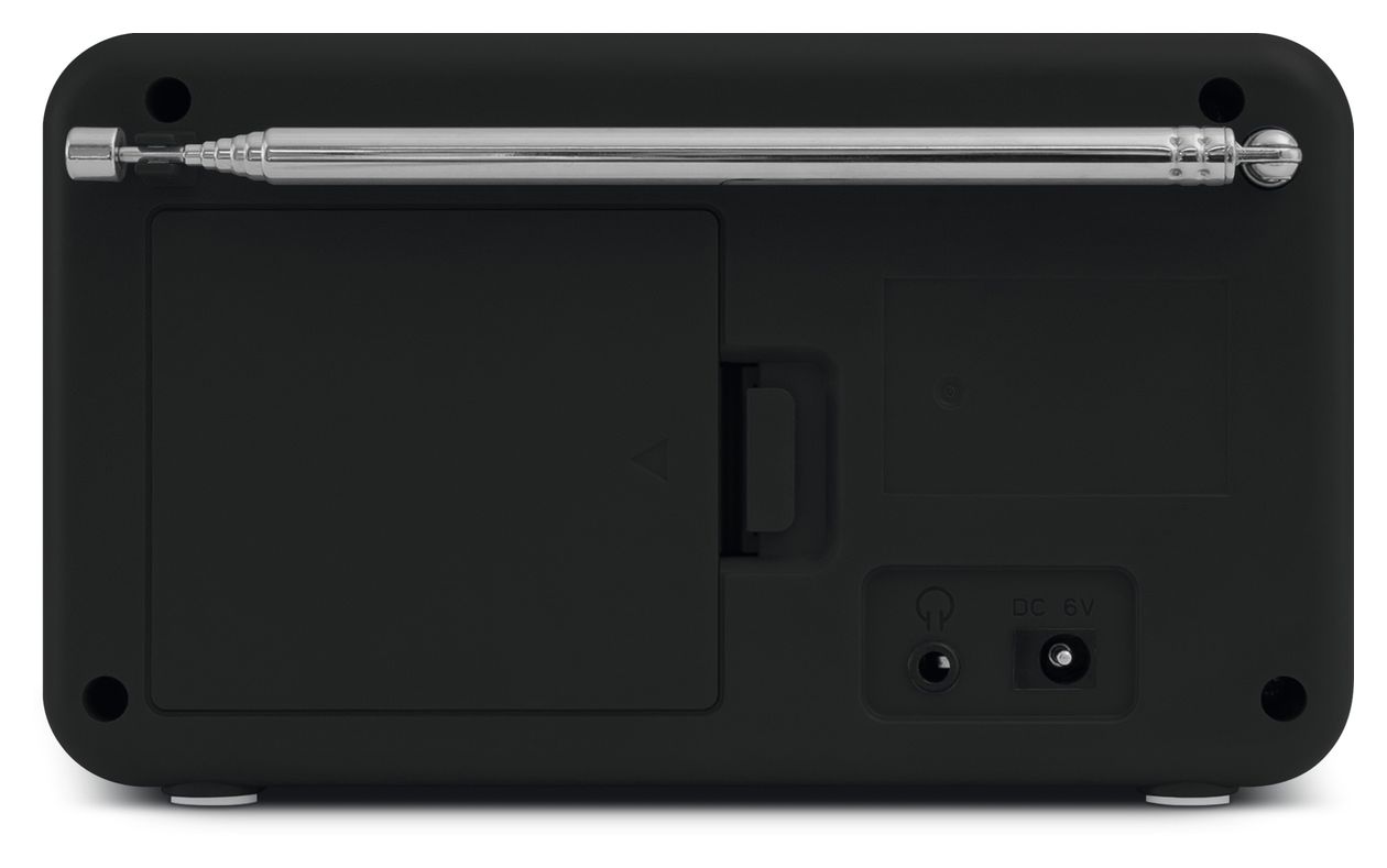 Viola 2 DAB+, FM Radio Tragbar  (Schwarz) 