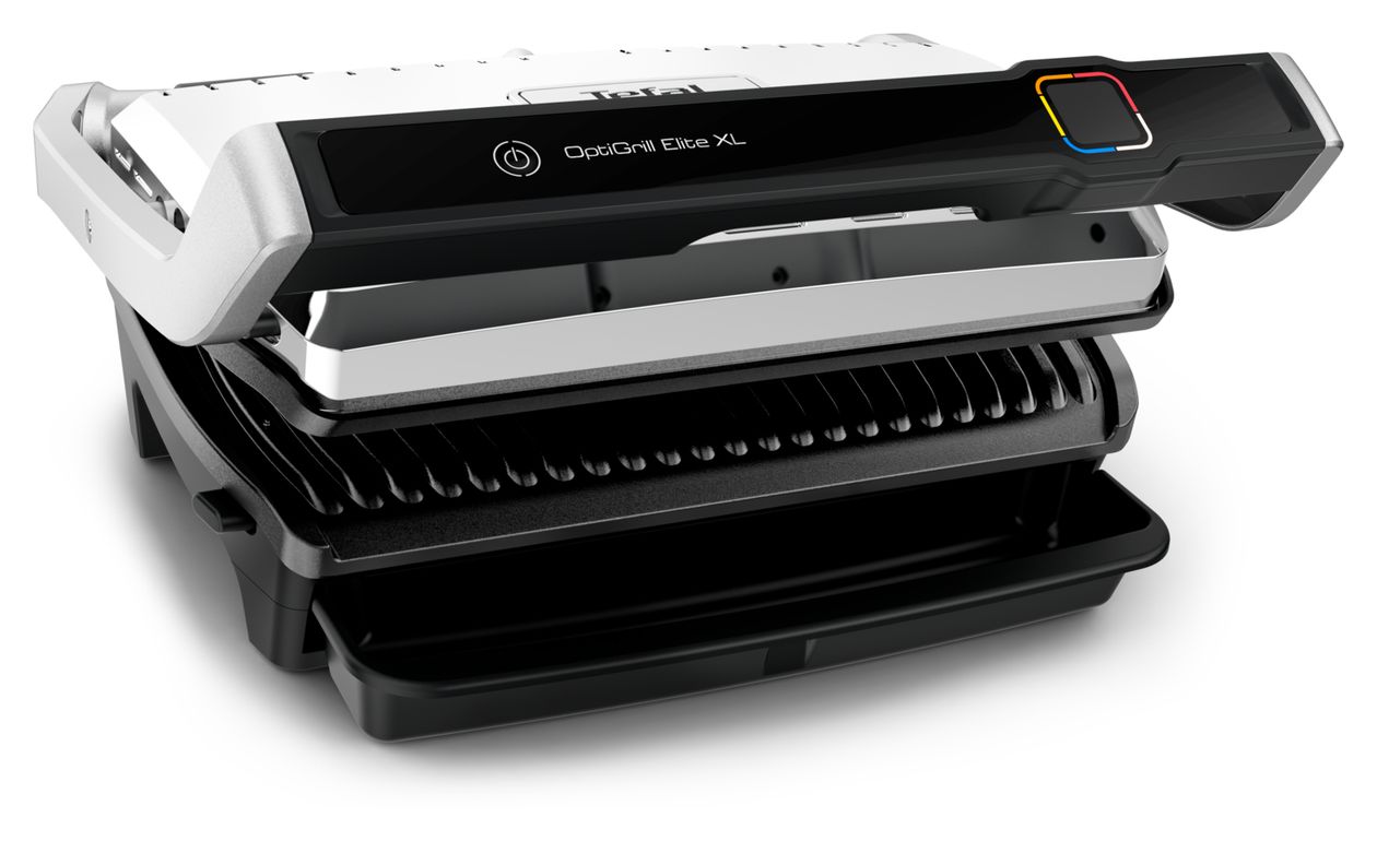 GC760D Optigrill Elite XL 2200 W mit 40 x 20 mm Fläche  (Edelstahl) 