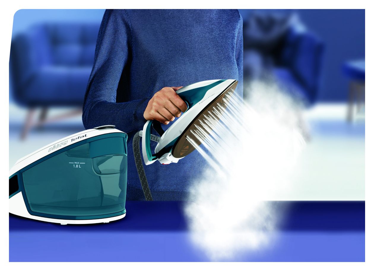 SV8111 Express Power Dampfbügelstation 120 g/min  (Blau, Weiß) 