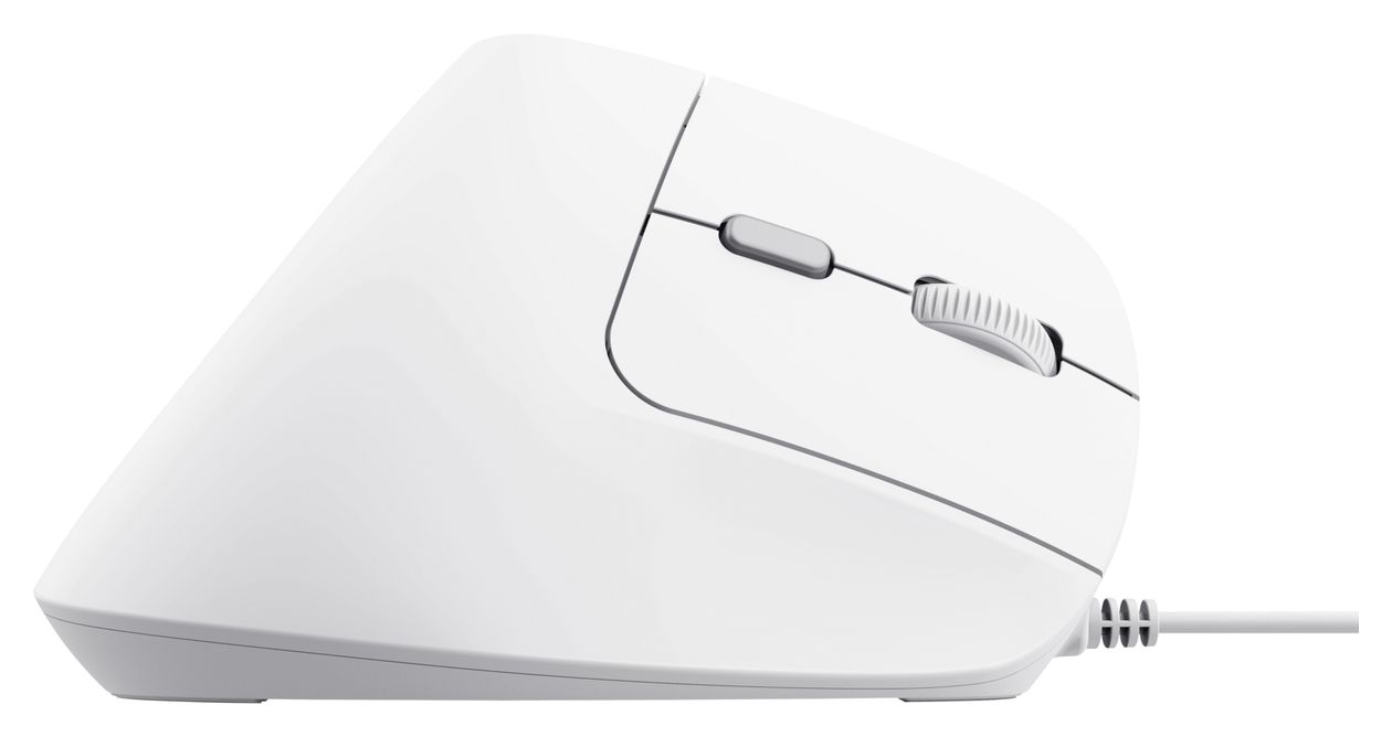 Bayo II 2400 DPI Büro Maus Optisch  (Weiß) 