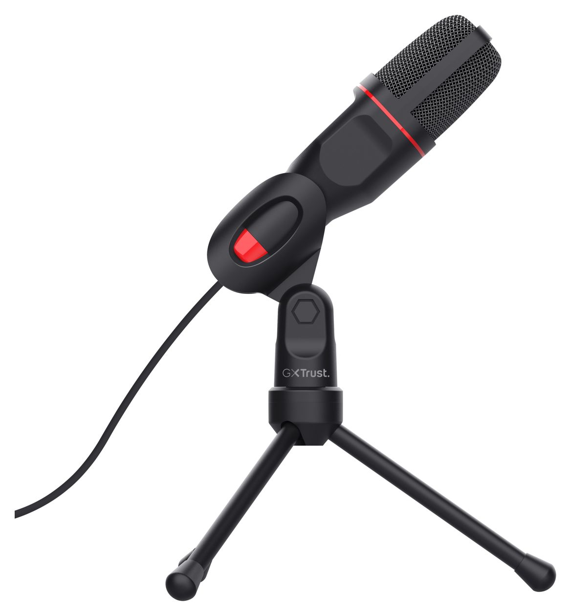 GXT212 Kabelgebunden PC-Mikrofon USB / 3,5 mm  (Schwarz, Rot) 