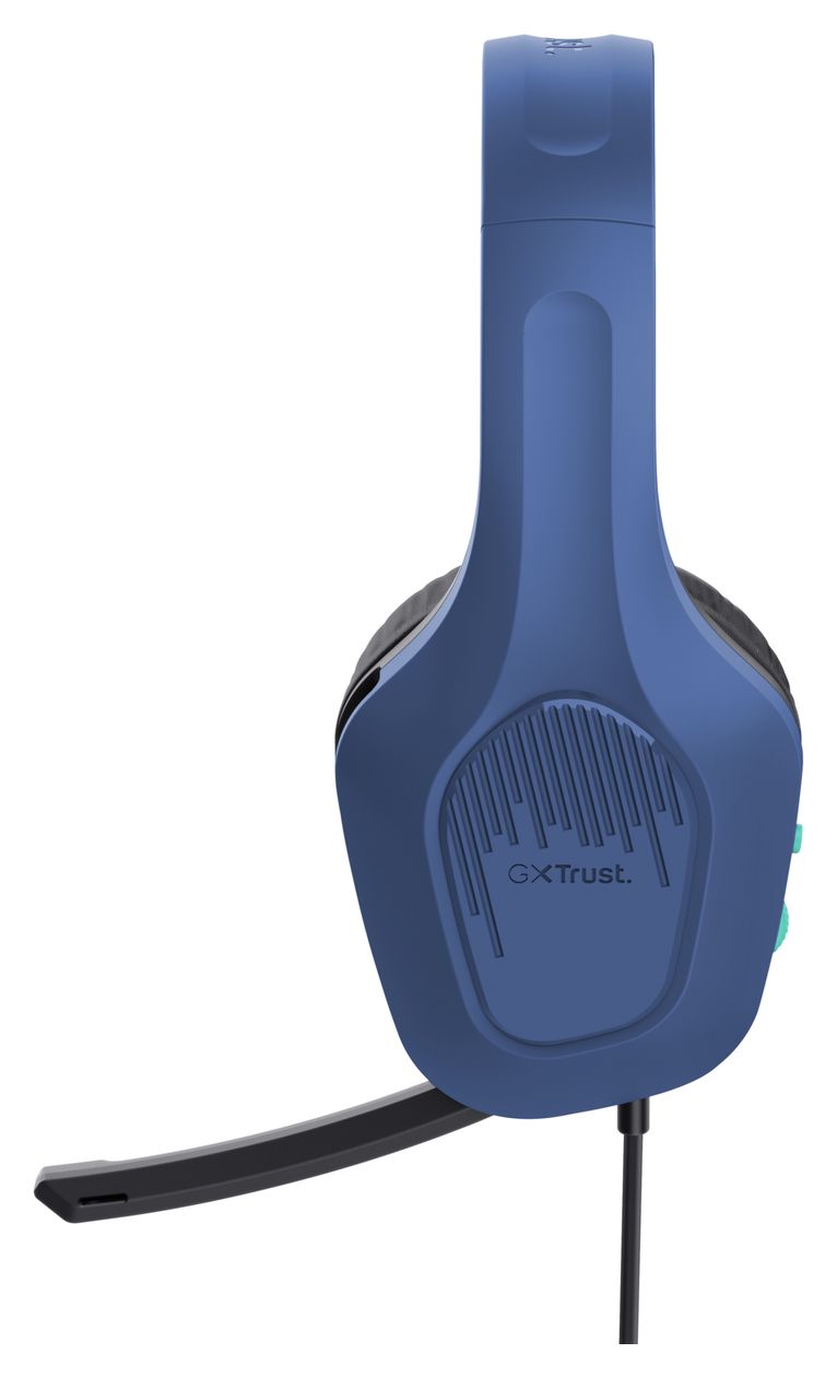 GXT415B Zirox Over Ear Kopfhörer Kabelgebunden  (Blau) 