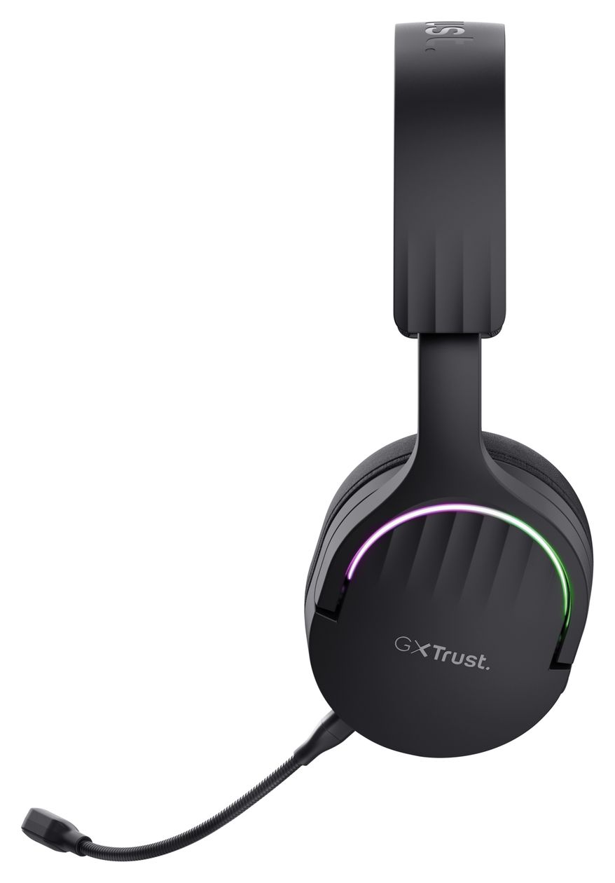 GXT491 Fayzo Bluetooth Kopfhörer kabelgebunden&kabellos 22 h Laufzeit USB Typ-C  (Schwarz) 