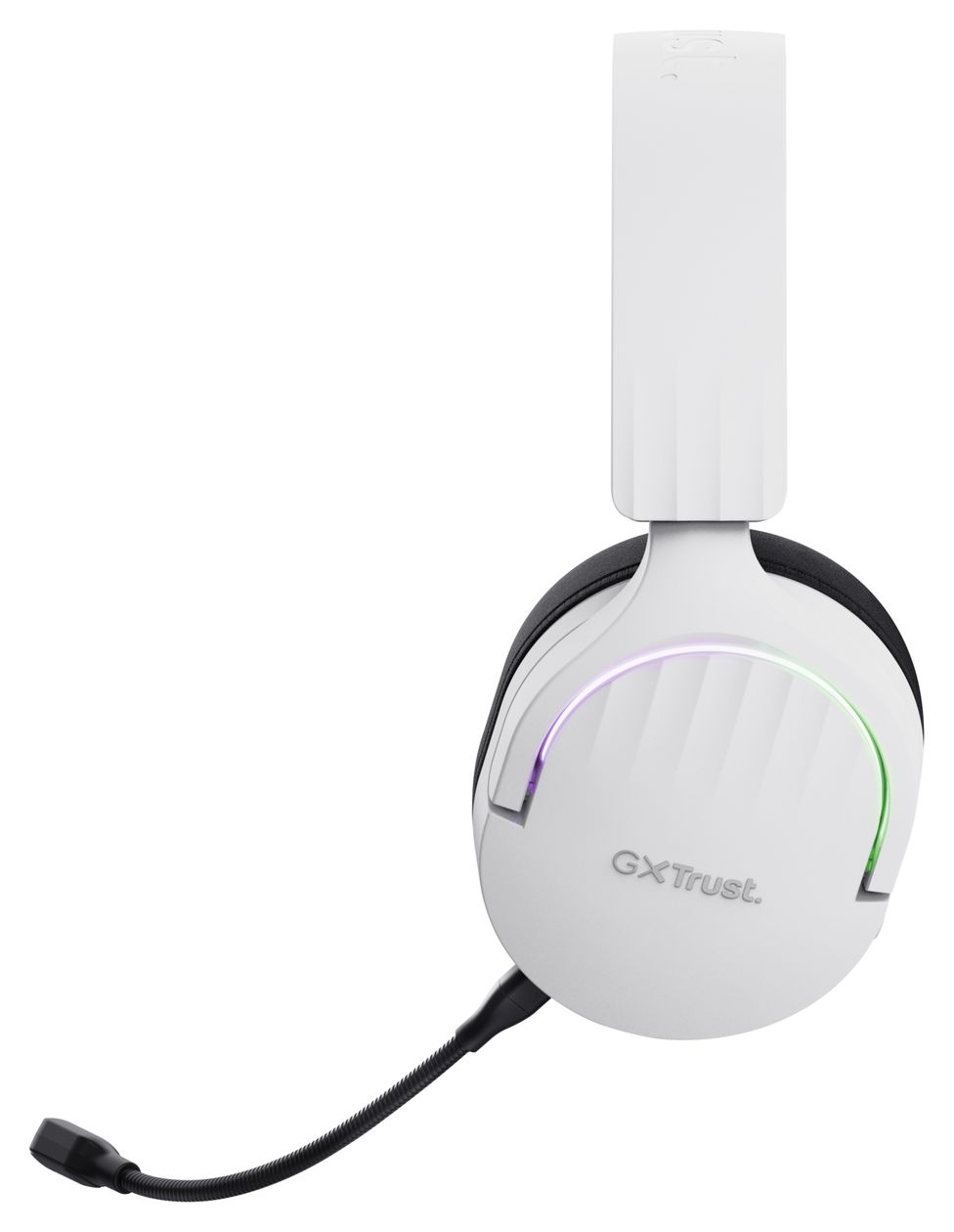 GXT491 Fayzo Bluetooth Kopfhörer kabelgebunden&kabellos 22 h Laufzeit USB Typ-C  (Schwarz, Weiß) 