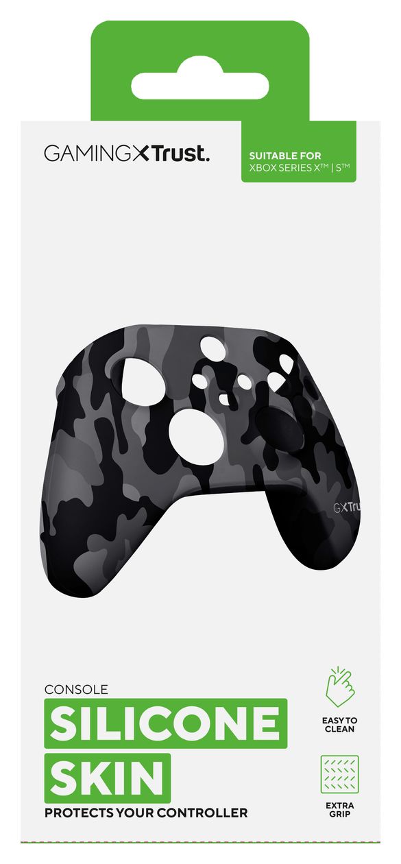 GXT749K Controller Skin Gaming-Controllergehäuse Xbox Series S  (Schwarz/Grau) 