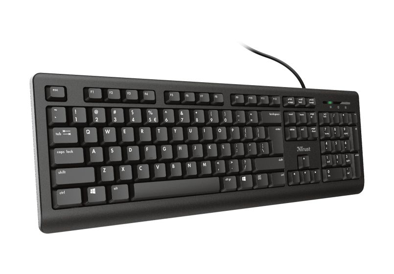 Primo Universal Tastatur USB  (Schwarz) 
