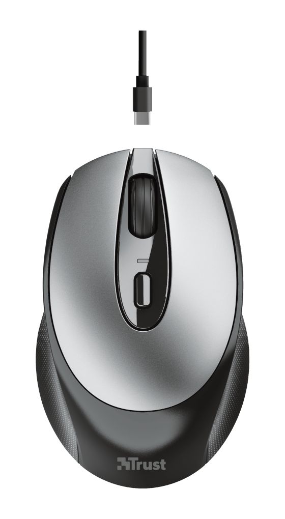 Zaya 1600 DPI Büro Maus Optisch  (Schwarz, Grau) 