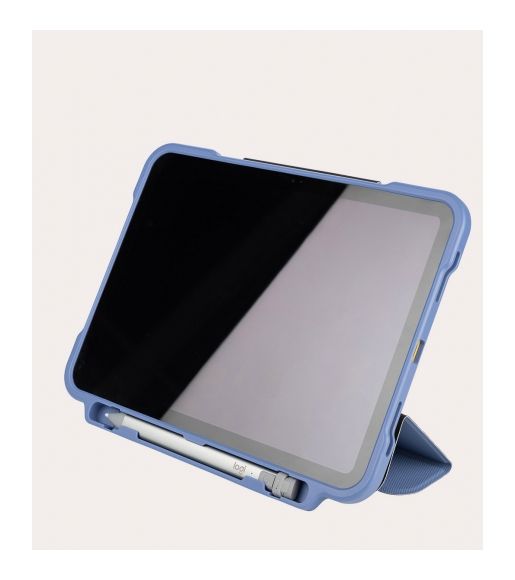 Alunno Folio aus Kunststoff für Apple iPad A16 und iPad 10.Gen bis 27,7 cm (10.9") mit Magnetverschluss (Blau) 