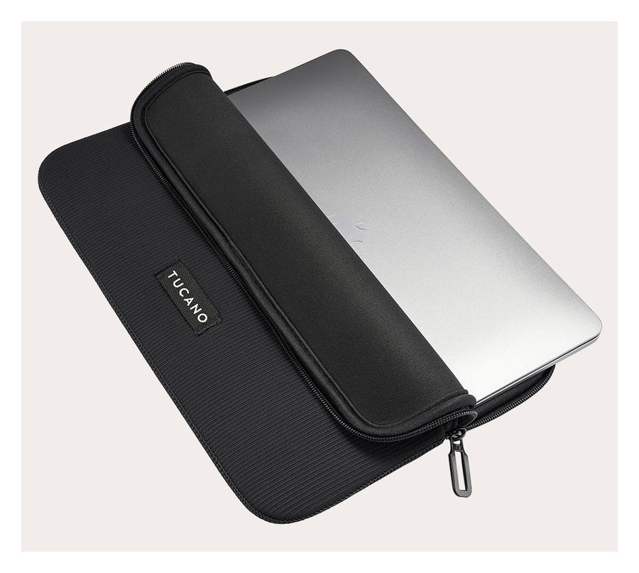 Colore Notebook-Sleeve bis 40,6 cm (16 Zoll) (Schwarz) 