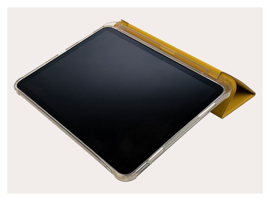 IPD1022ST-DY Folio aus Polycarbonat, Thermoplastische Polyurethane (TPU) für Apple iPad 10.9" 10th gen 2022 bis 27,7 cm (10.9") Schockresistent (Transparent, Gelb) 