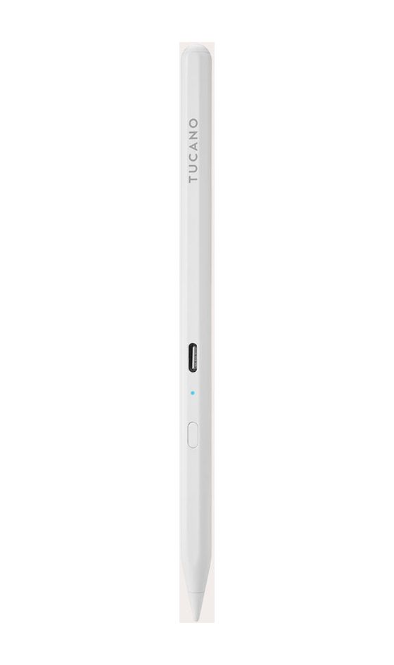 Pencil 3 Bluetooth Eingabestift für Apple iPad 7.-10.Gen/iPad Air 10,9 3.-5.Gen/iPad Pro 11 1.-5.Gen/iPad Pro 12,9 3.-6.Gen/iPad mini 5.-7.Gen/iPad Air 11/13 M2/M3 Weiß 