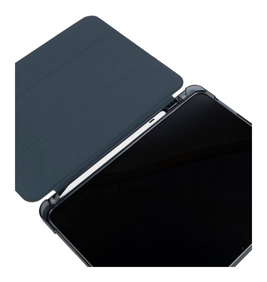 Satin Folio aus Kunststoff für Apple iPad Air 11 Zoll M2/M3 bis 27,9 cm (11") Schockresistent (Dunkelblau) 