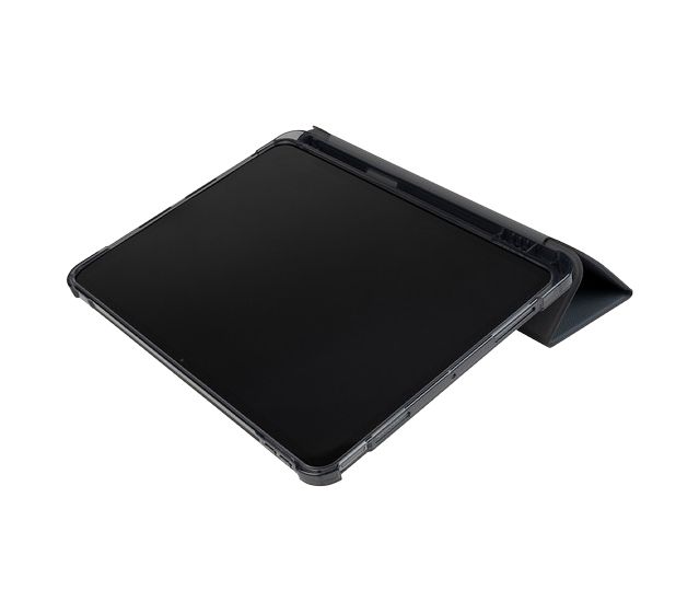 Satin Folio aus Kunststoff für Apple iPad Air 11 Zoll M2/M3 bis 27,9 cm (11") Schockresistent (Grau) 
