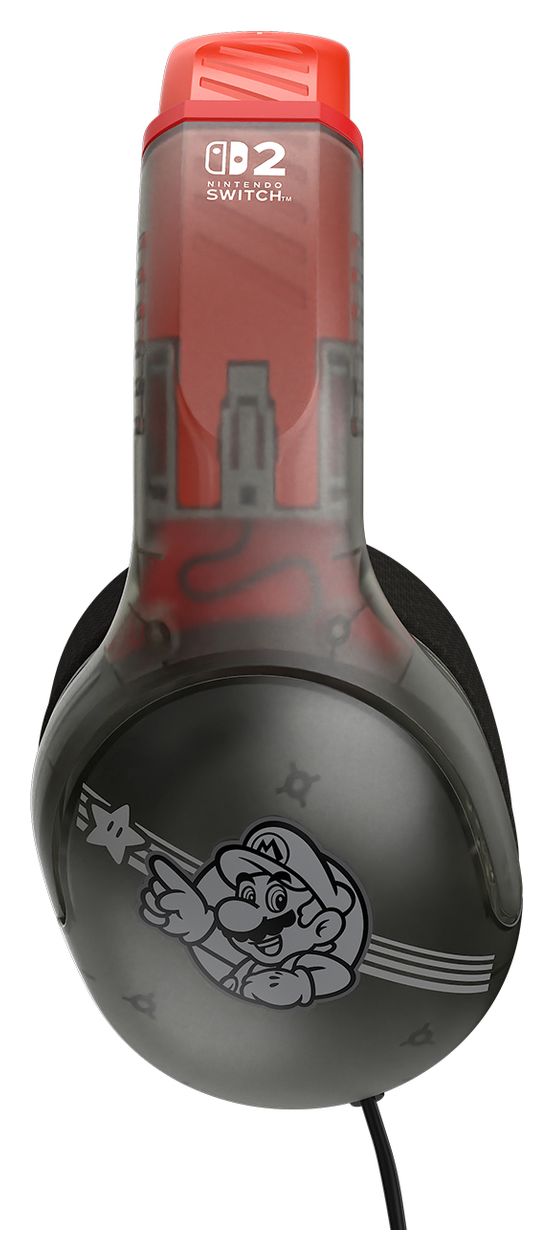 Airlite Fit Over Ear Kopfhörer Kabelgebunden  (Schwarz, Rot) 
