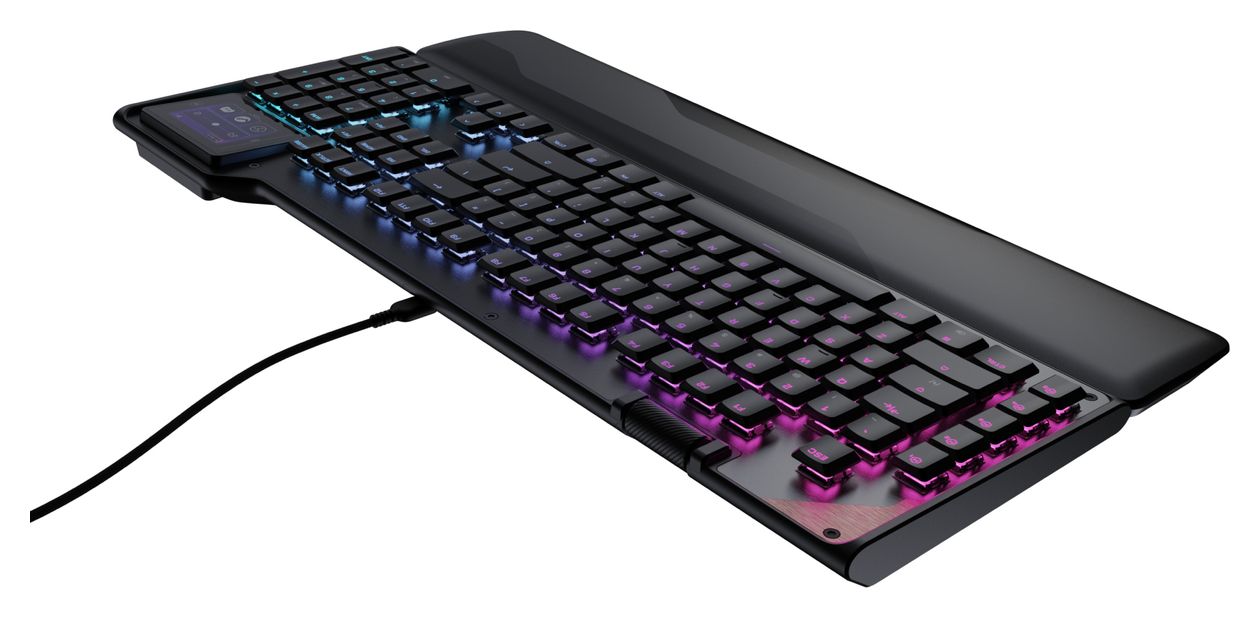 Command Series KB5 RGB-LED Gaming Tastatur USB  (Schwarz) 