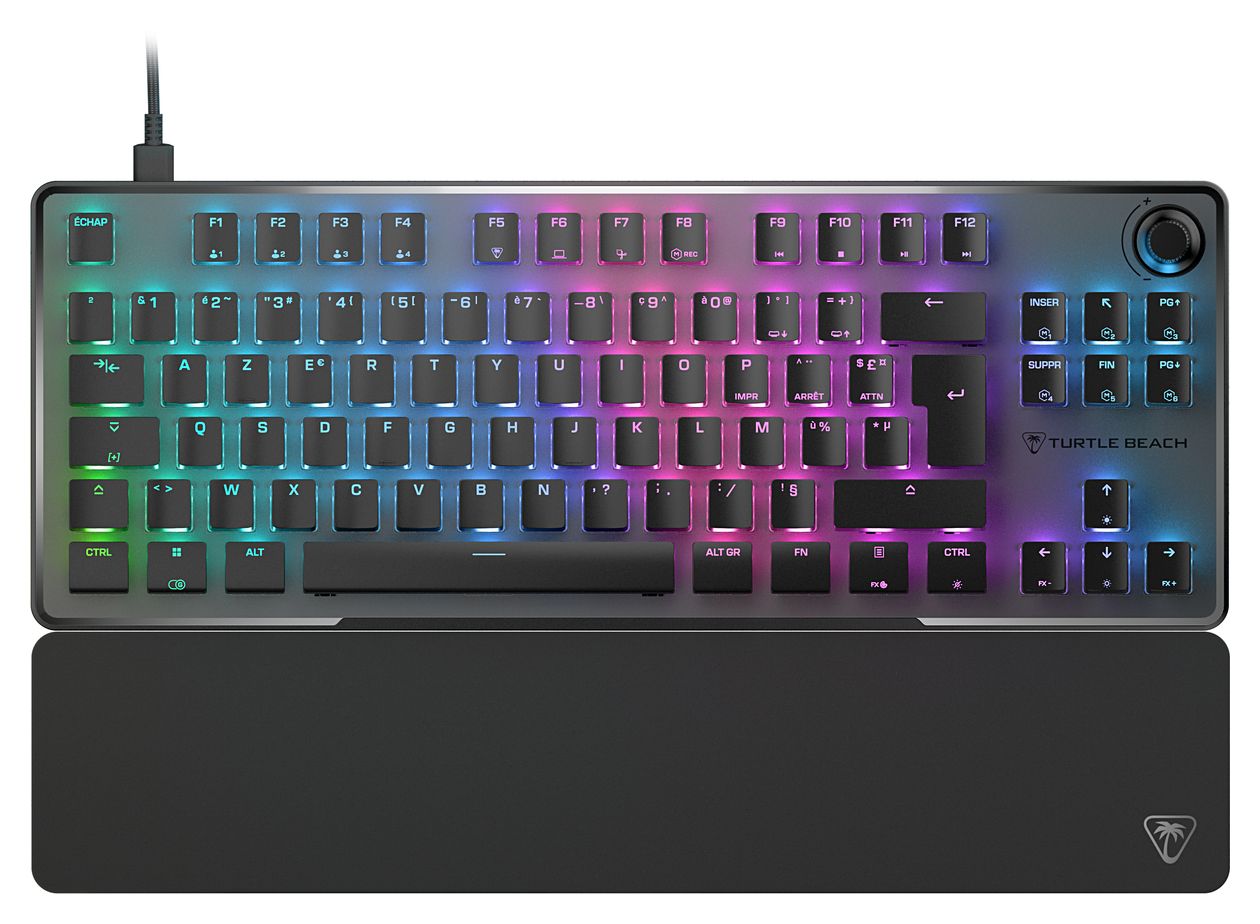 Vulcan II TKL Pro RGB-LED Gaming Tastatur USB  (Schwarz) 