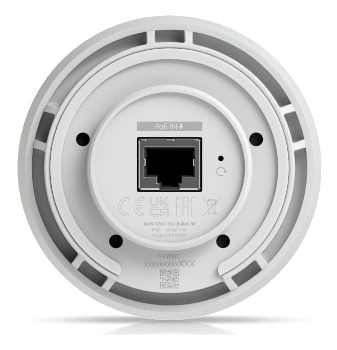 G6 Bullet 3840 x 2160 Pixel IP-Sicherheitskamera IP66 Innen & Außen Nachtsicht  (Weiß) 