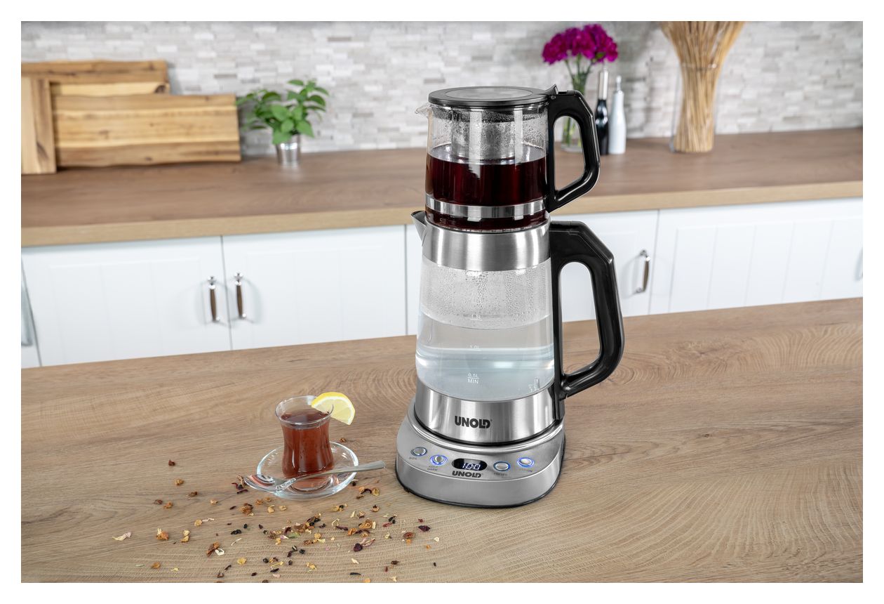 18215 Samowar Selin 1,7 l Wasserkocher 1800 W  (Edelstahl) 