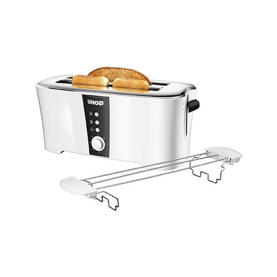 38020 Design Toaster 1350 W 4 Scheibe(n)  (Schwarz, Weiß) 