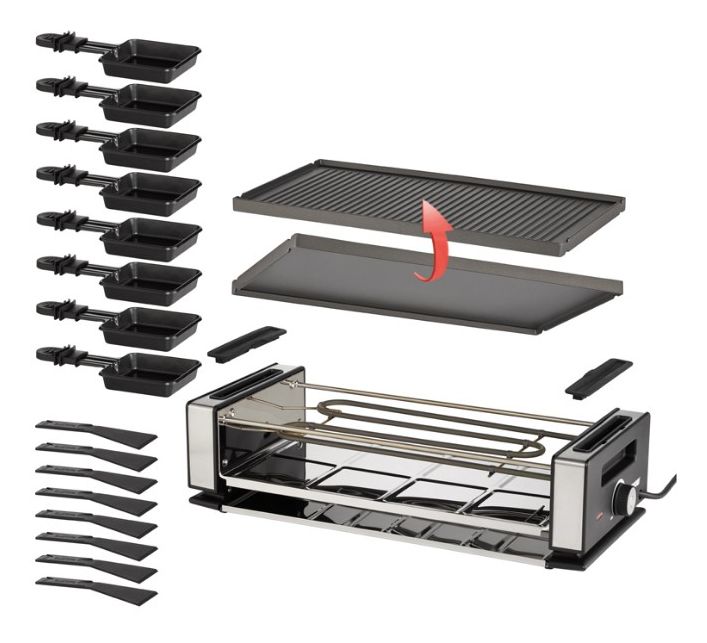 48730 Finesse Basic Raclette 8 Person(en) 1200 W 