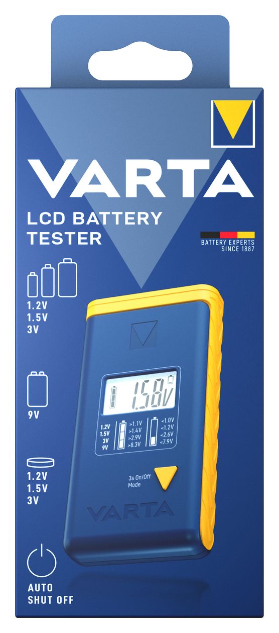 LCD Battery Tester 