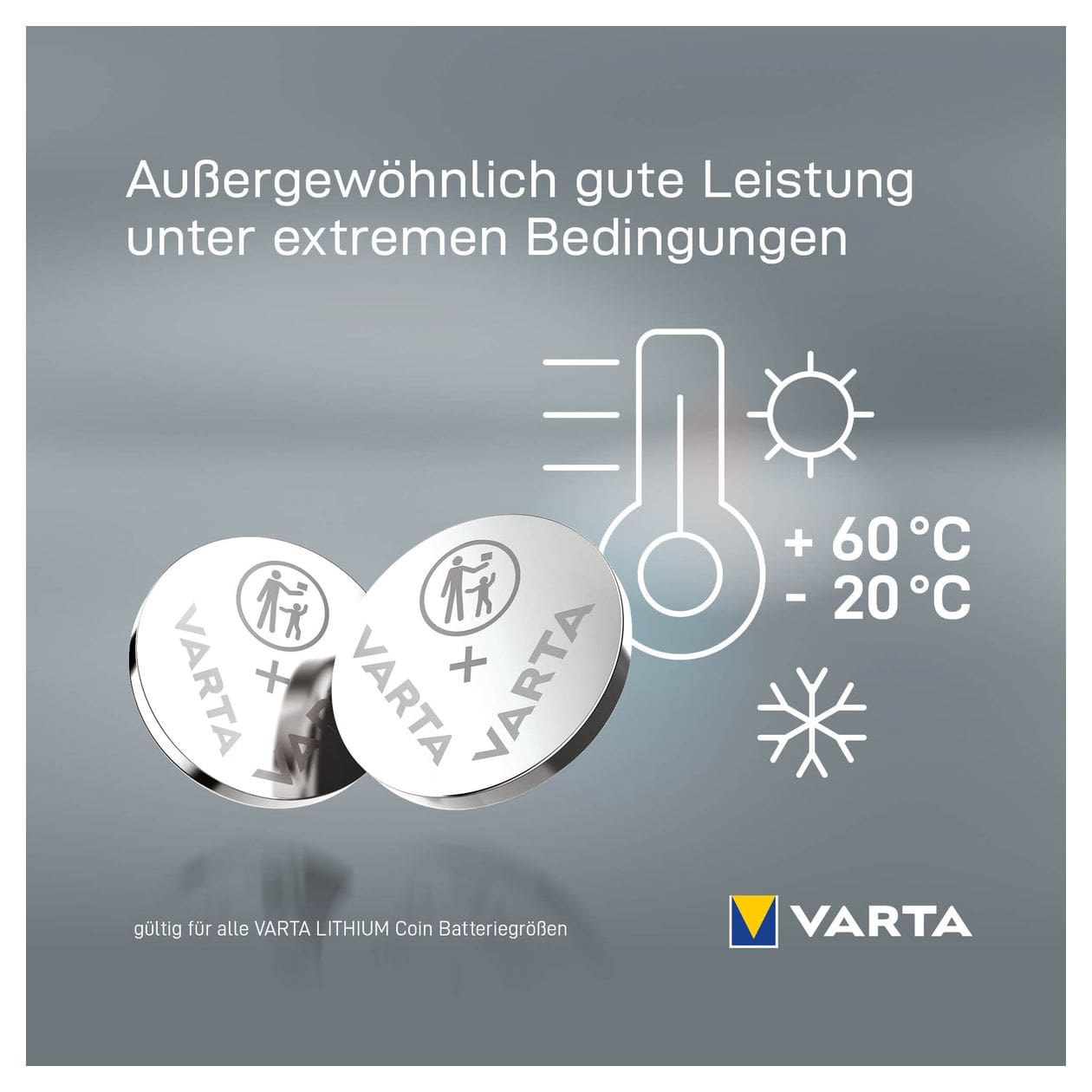 Lithium Coin Knopfzelle CR2450 Lithium 3 V 4 Stück 