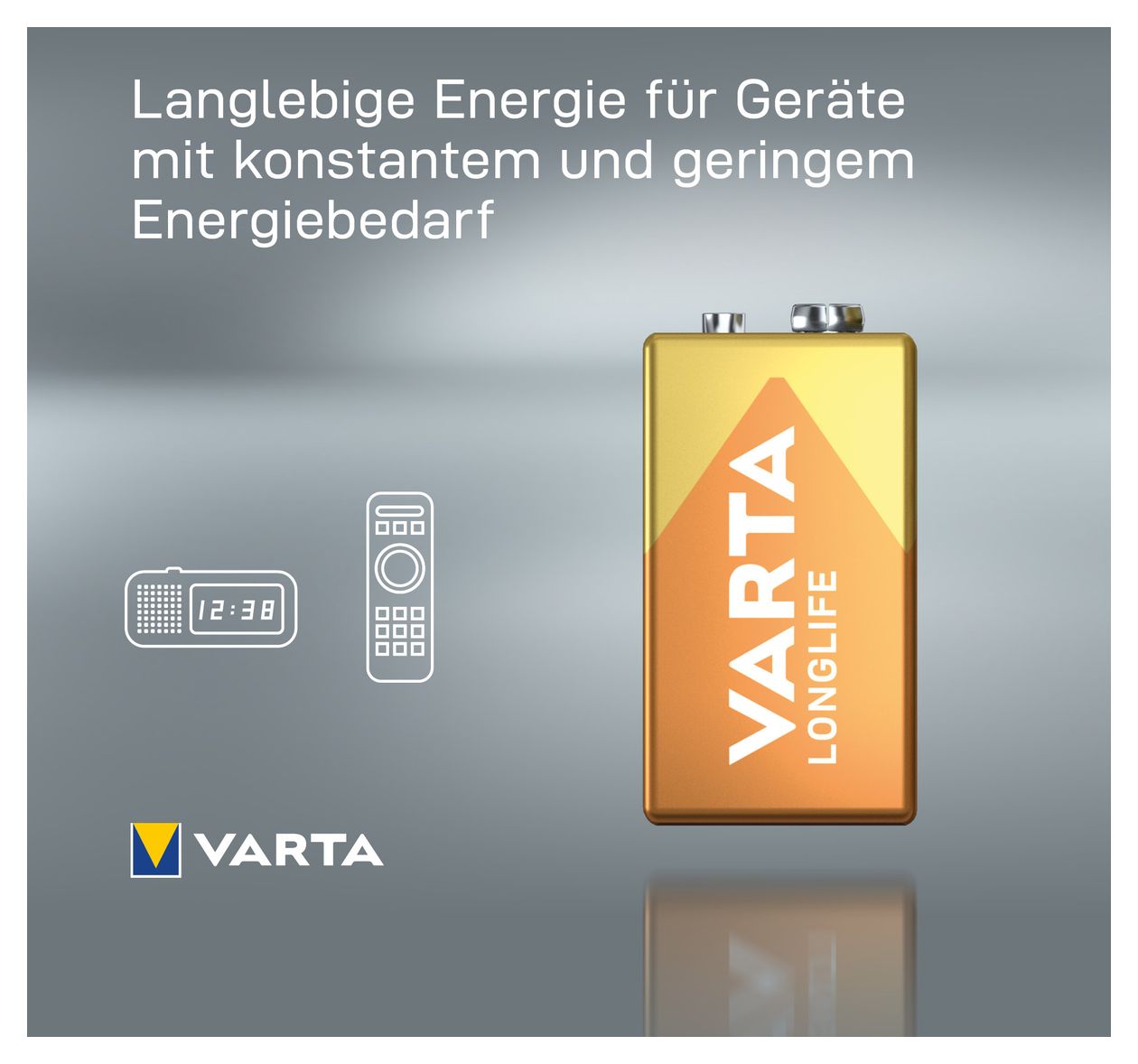 Longlife Batterie E-Block Alkali 9 V 1 Stück 