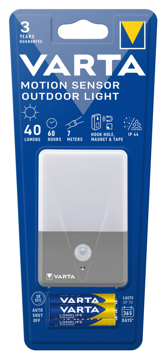 Motion Sensor Outdoor Light LED Wandbeleuchtung für den Außenbereich Warmweiß Batterie 