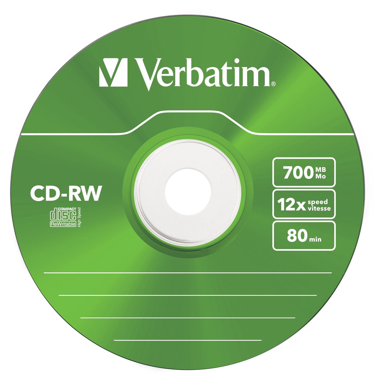 CD-RW Colour 12x 