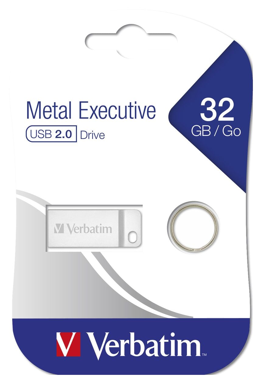 Metal Executive USB Typ-A Stick 32 GB  (Silber) 