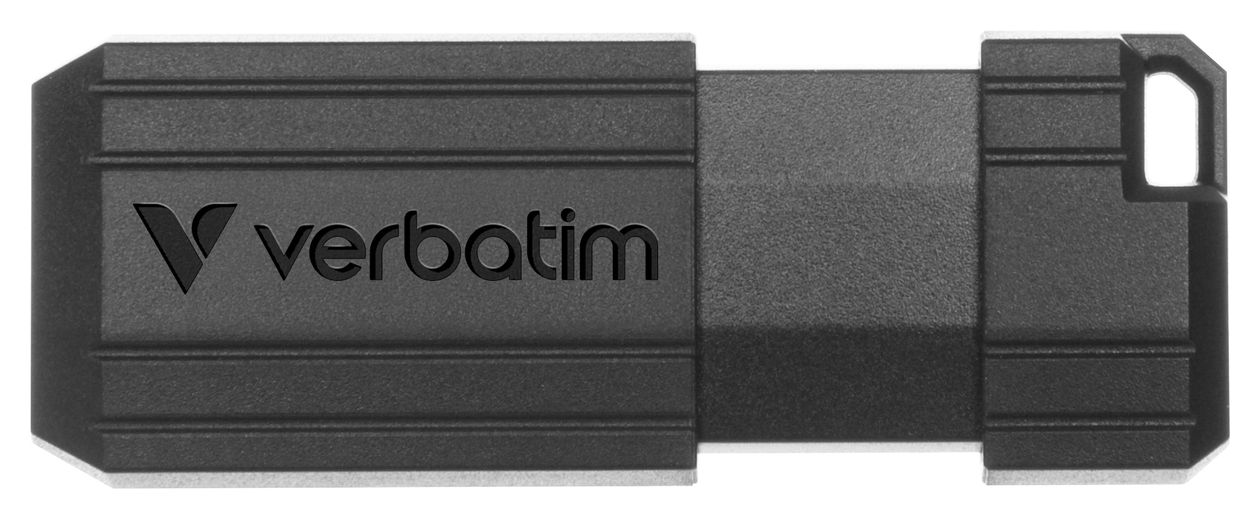PinStripe USB Typ-A Stick 64 GB  (Schwarz) 
