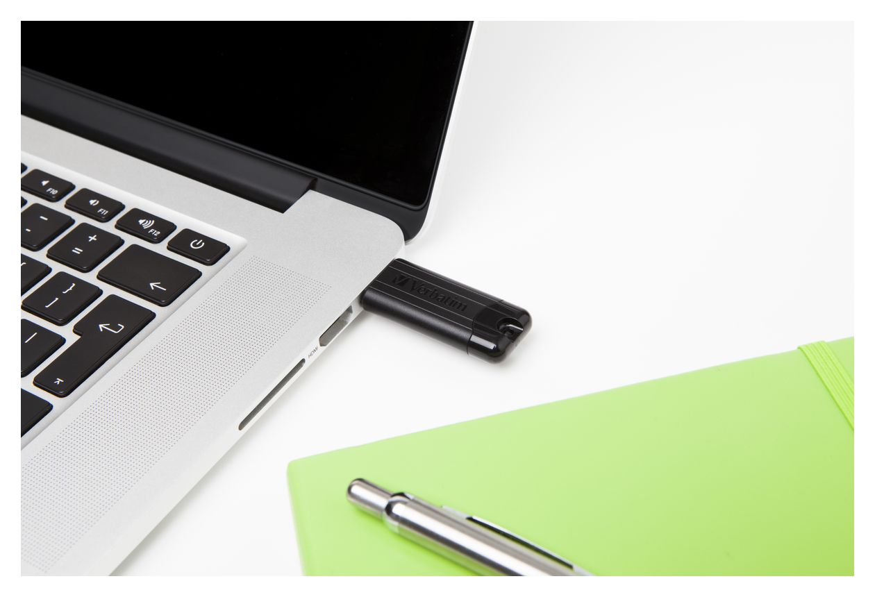 PinStripe 3.0 USB Typ-A Stick 128 GB  (Schwarz) 