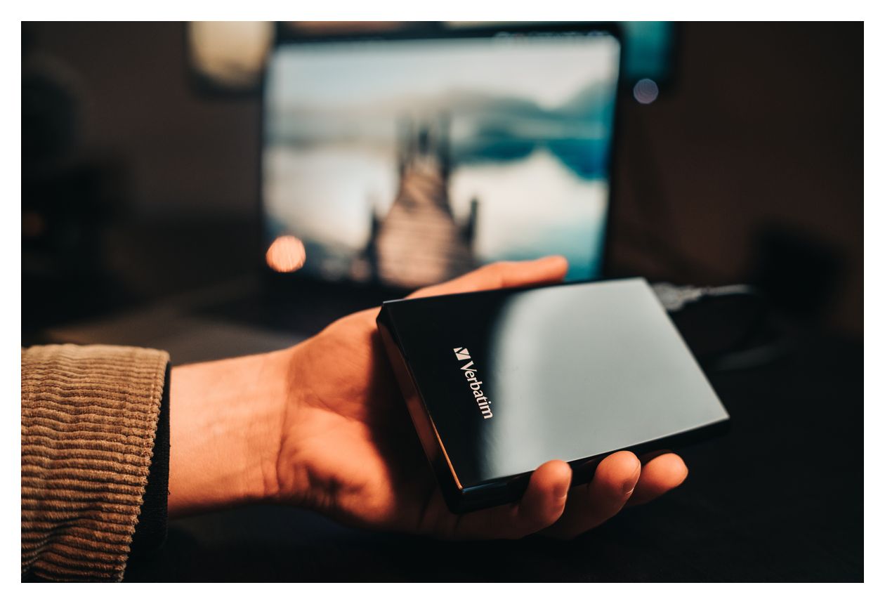 Store 'n' Go Slim Portable 512 GB SSD  (Schwarz) 