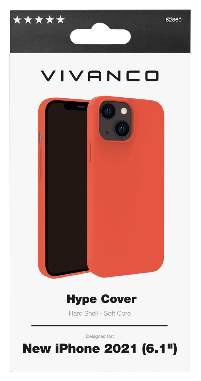 Hype Cover für Apple iPhone 13  (Orange) 
