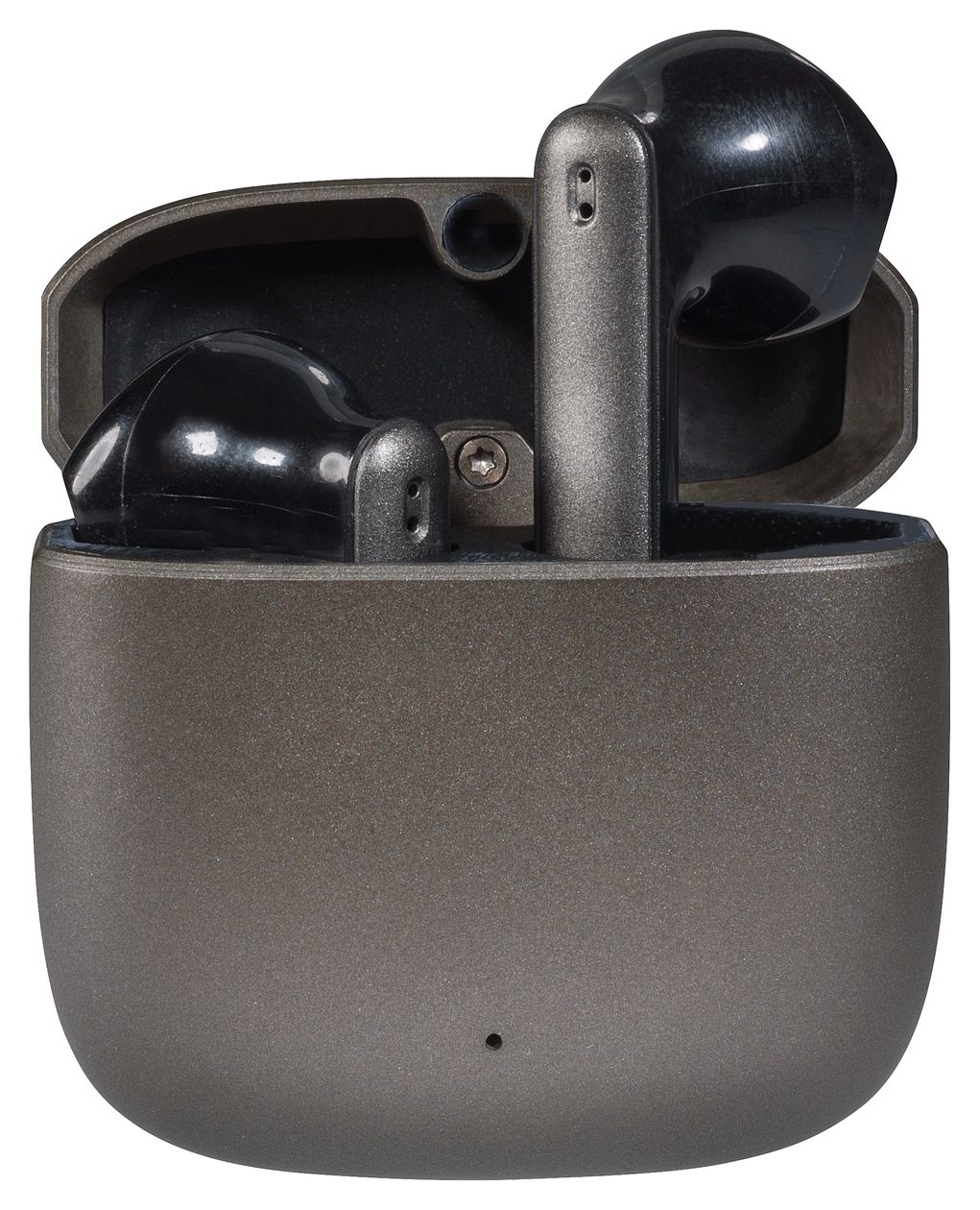 Metal Pair In-Ear Bluetooth Kopfhörer Kabellos TWS 4,5 h Laufzeit  (Anthrazit) 
