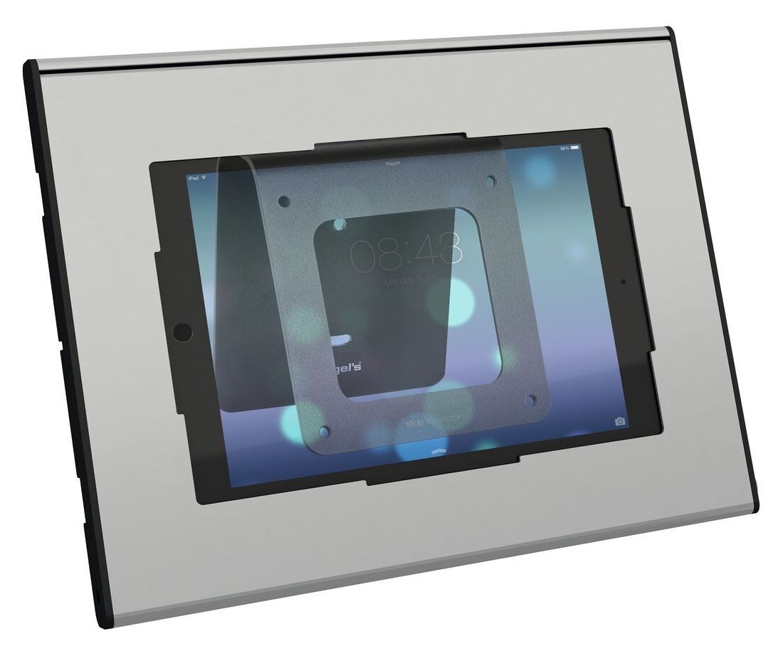PTS2010 TabLock Tablethalterung aus Aluminium/Stahl für Universal bis 25,4 cm (10")  (Aluminium/Silber) 