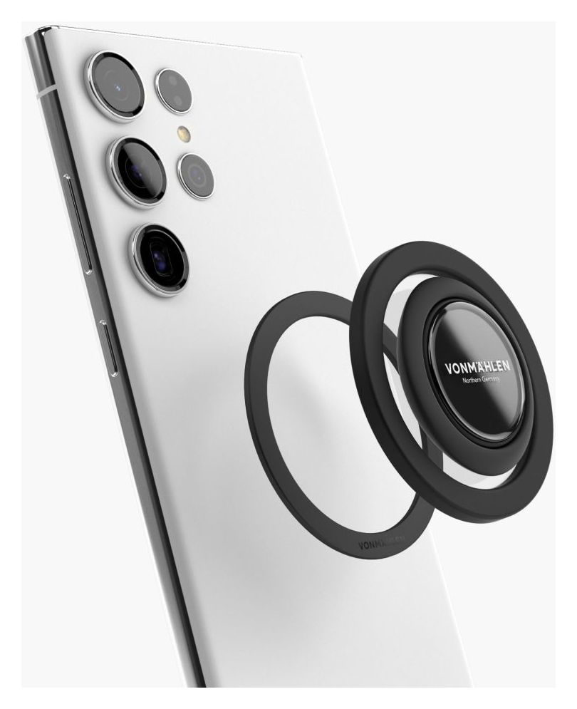 Backflip Mag Fingerring für Apple iPhone 12, 13, 14, 15  (Schwarz) 