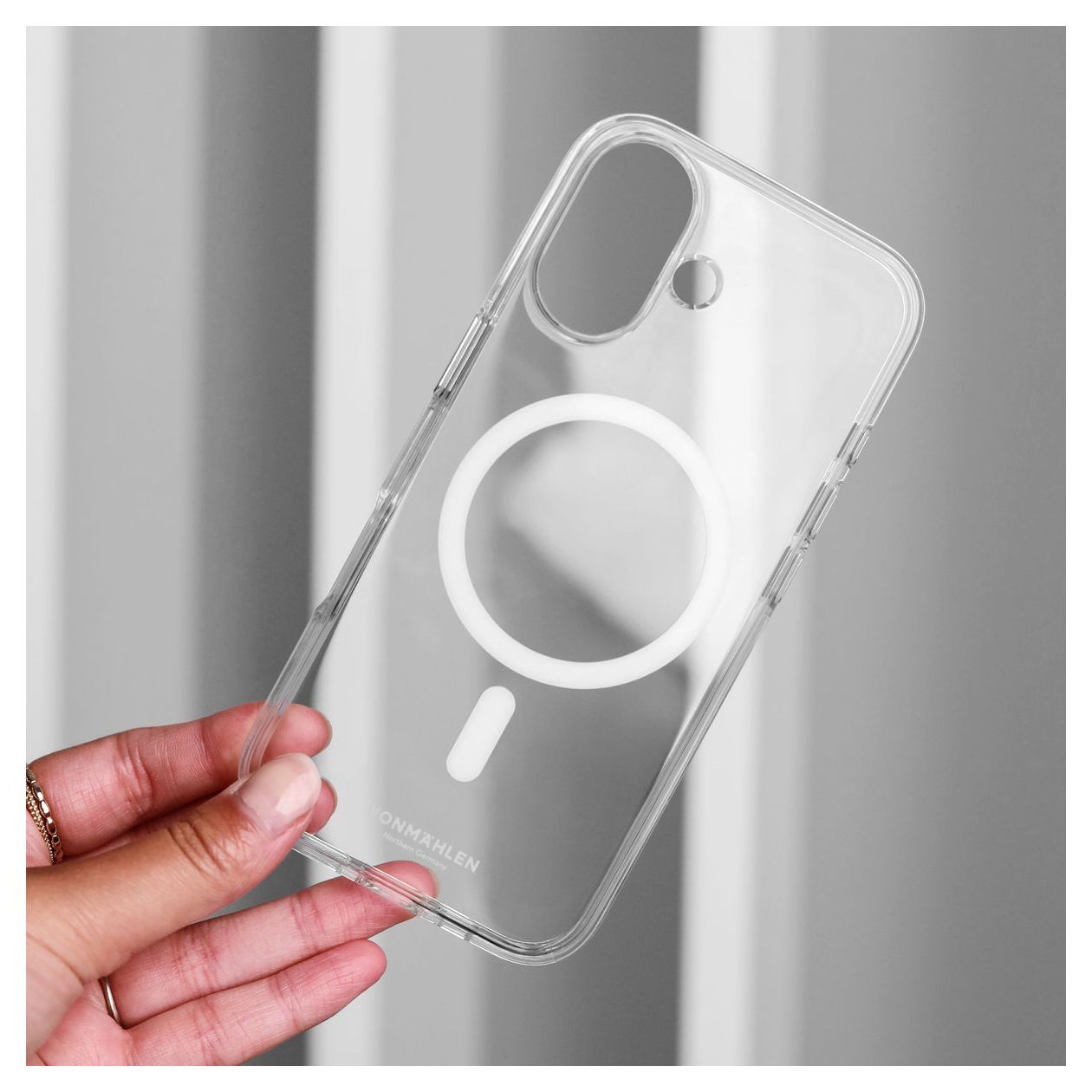 Transparent Case 2 Cover für Apple iPhone 17  (Transparent, Weiß) 