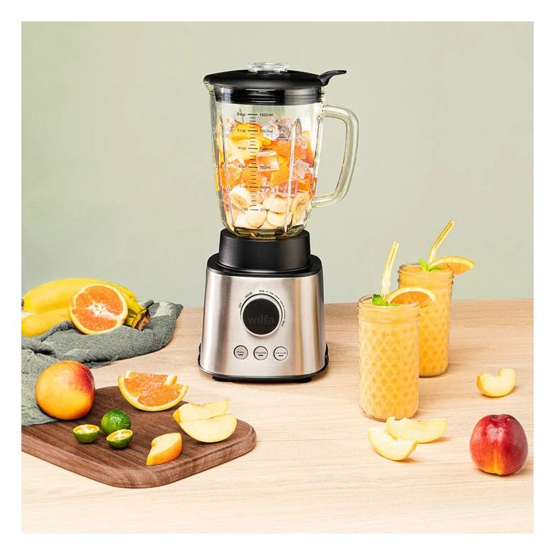 RBLP-1200S 1,8 l Standmixer 1800 W (Schwarz, Edelstahl, Transparent) 