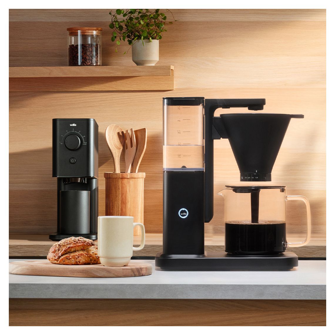 Zense Kaffeemühle für 125 g 120 W  (Schwarz) 