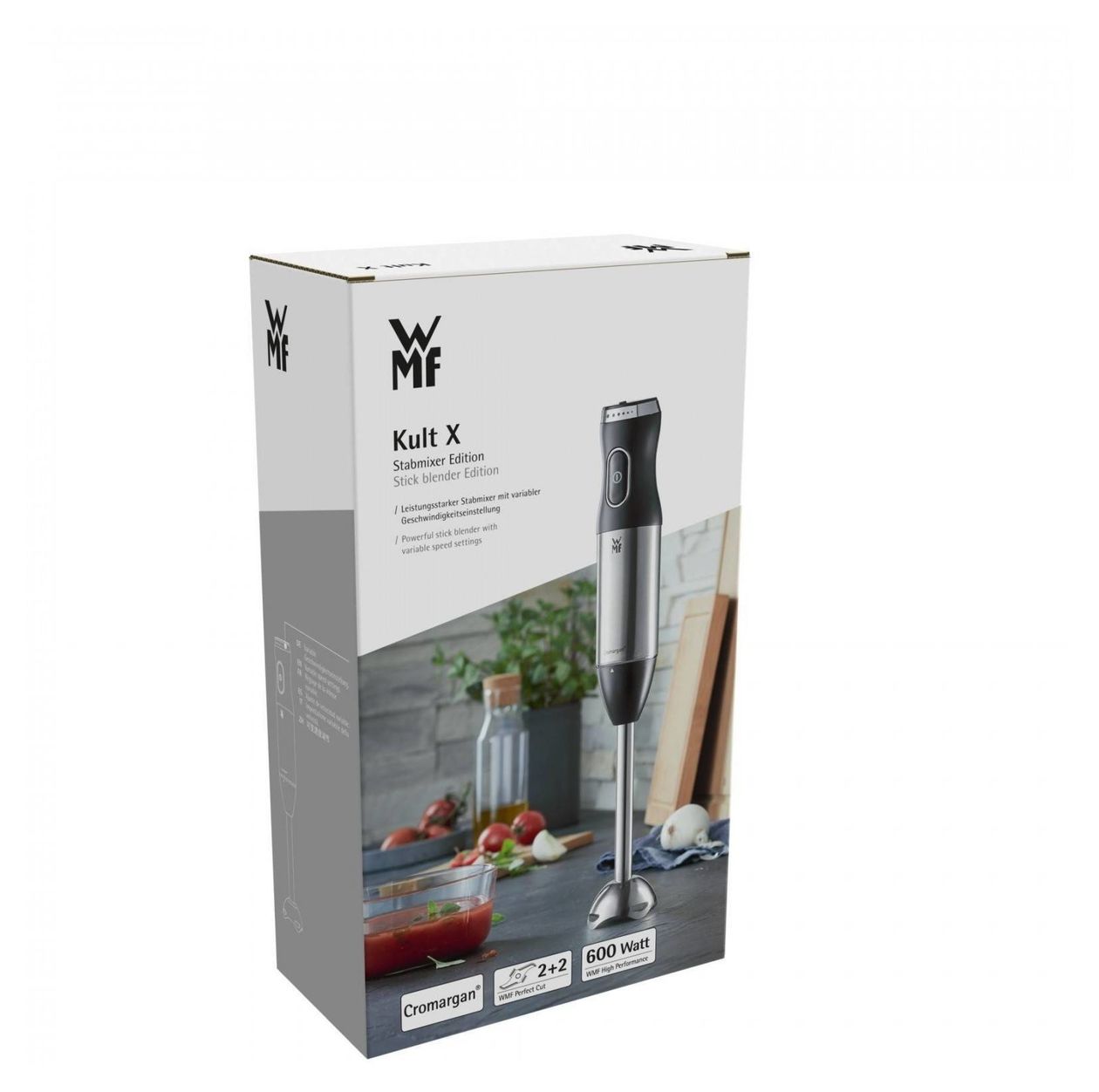 Kult X Edition Stabmixer 600 W  (Schwarz, Metallisch) 
