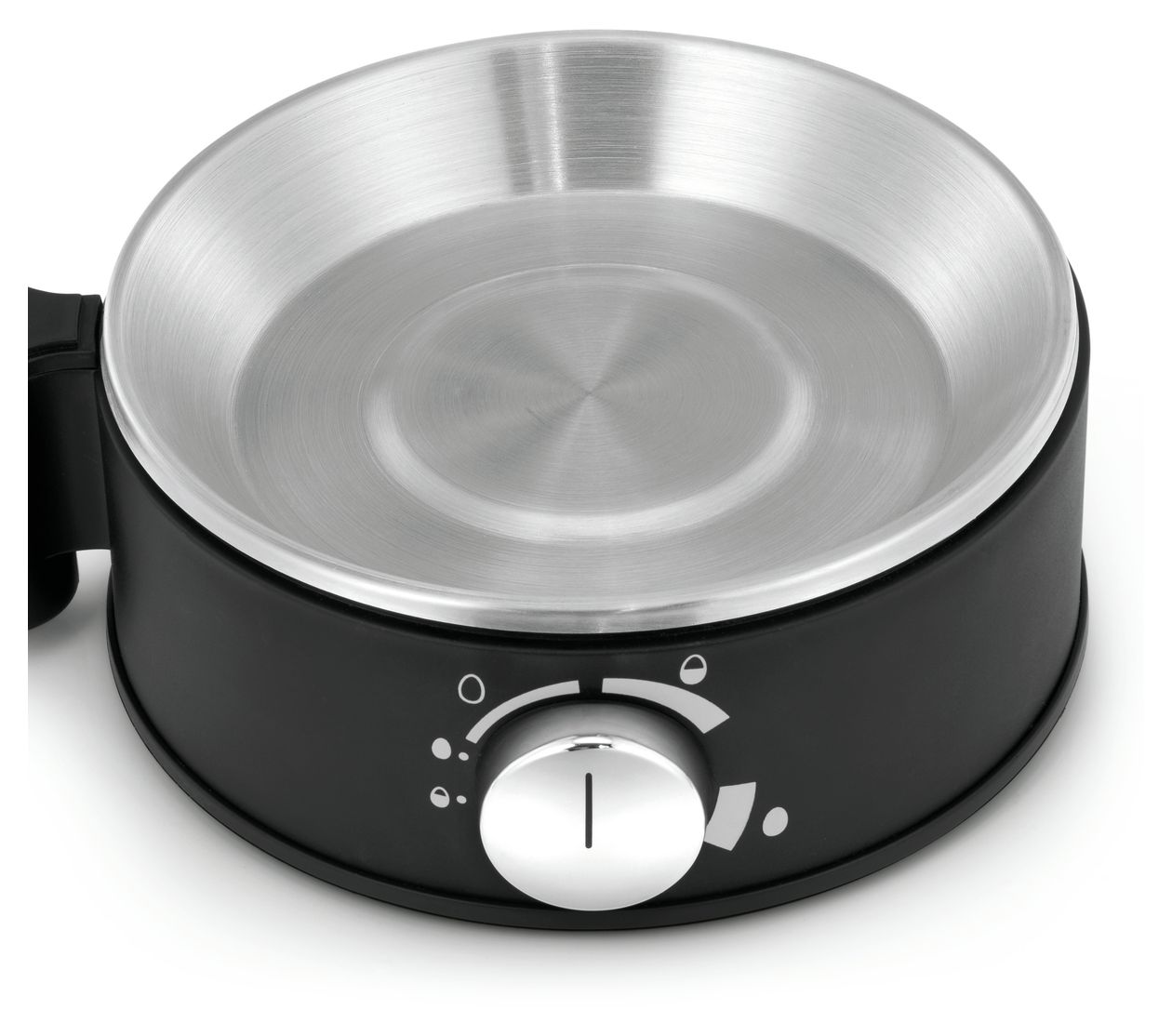 Stelio Eierkocher für 7 Eier  (Schwarz, Chrom) 