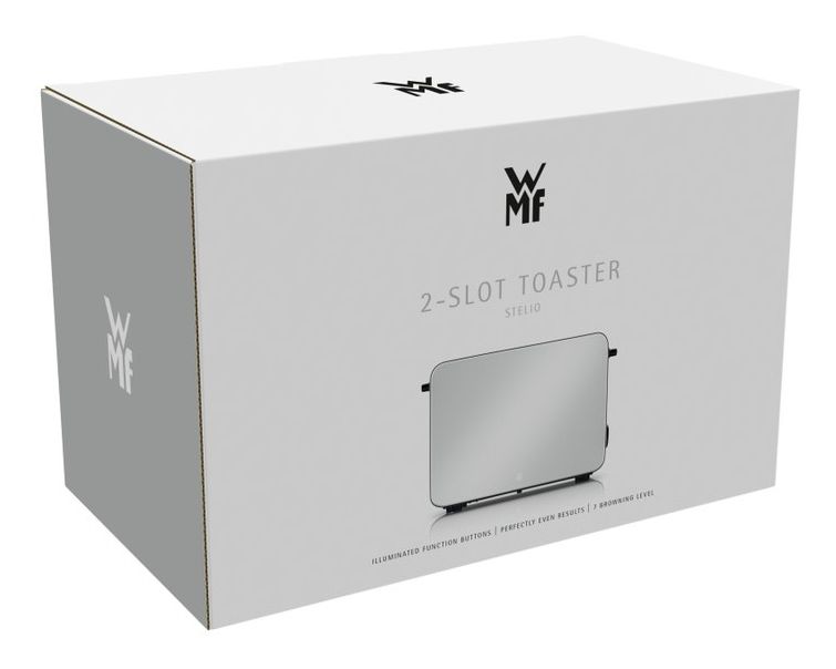 Stelio Toaster 1050 W 2 Scheibe(n) 7 Stufen  (Grau) 