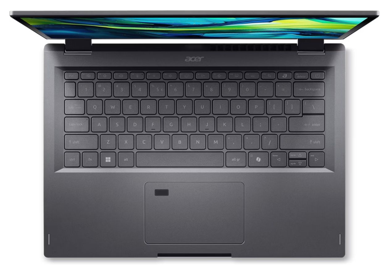 Aspire Spin ASP14-52MTN-75Q5 WUXGA Notebook 35,6 cm (14 Zoll) 1920 x 1200 Pixel 1 TB SSD Windows 11 Home Intel Core Ultra 7 max. 4,8 GHz  (Grau) 