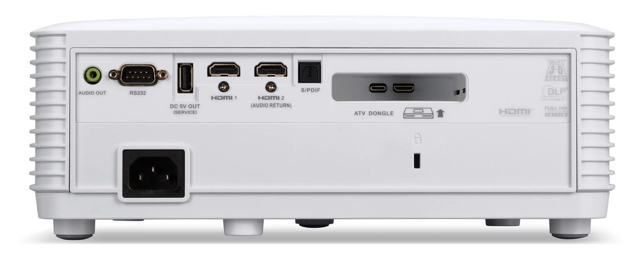 HL6513i 1080p (1920x1080) DLP Laser Standard Throw-Projektor 4000 ANSI Lumen  (Weiß) 