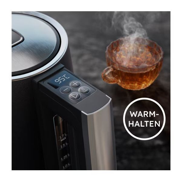 K6-1-6BO Design Collection 1,7 l Wasserkocher 2400 W  (Schwarz) 